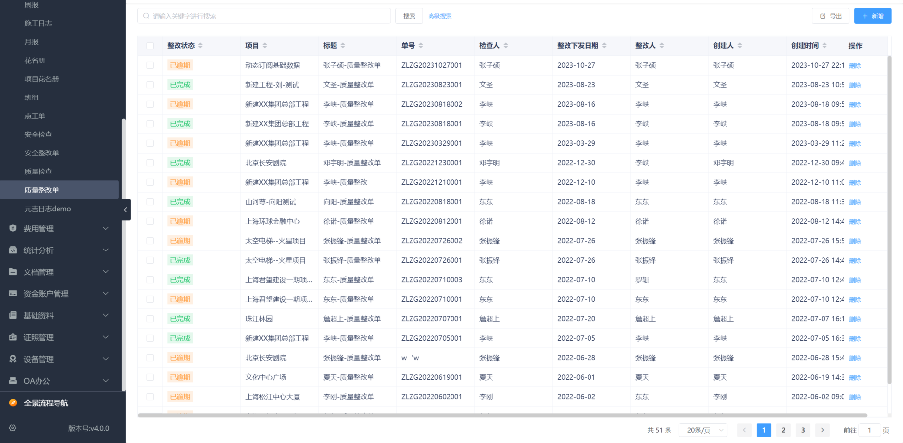 工程項目管理系統(tǒng)